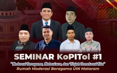 MERAWAT PELANGI INDONESIA: UIN MATARAM TEGUHKAN MODERASI BERAGAMA DAN NALAR DEMOKRASI MAHASISWA