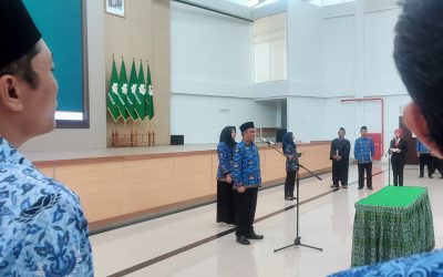 MOMENTUM HARI KESAKTIAN PANCASILA : REKTOR LANTIK 18 WAKIL DEKAN, WAKIL DIREKTUR DAN SEKRETARIS LEMBAGA