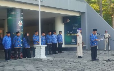 REKTOR UIN MATARAM JADI INSPEKTUR UPACARA PERINGATAN HARI KESAKTIAN PANCASILA 1 OKTOBER 2025