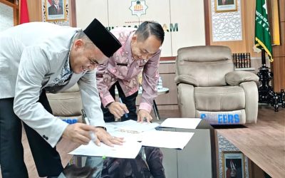 UIN MATARAM DAN BAPPERIDA LOMBOK TENGAH TANDATANGANI MOA KEMBALI UNTUK SURVEY KEPUASAN PELAYANAN PUBLIK