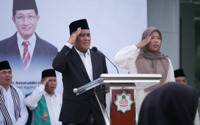 MERIAHKAN HARI SANTRI 2025, UIN MATARAM GELAR APEL, PEMBERIAN PENGHARGAAN, ZIKIR DAN DOA KEBANGSAAN SERTA TASYAKKURAN SARAPAN BERSAMA