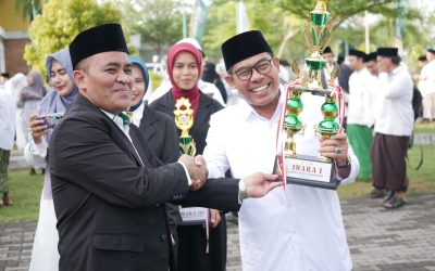 MOMEN HARI SANTRI 2025, REKTOR UIN MATARAM APRESIASI BERBAGAI PRESTASI MAHASISWA HINGGA DOSEN