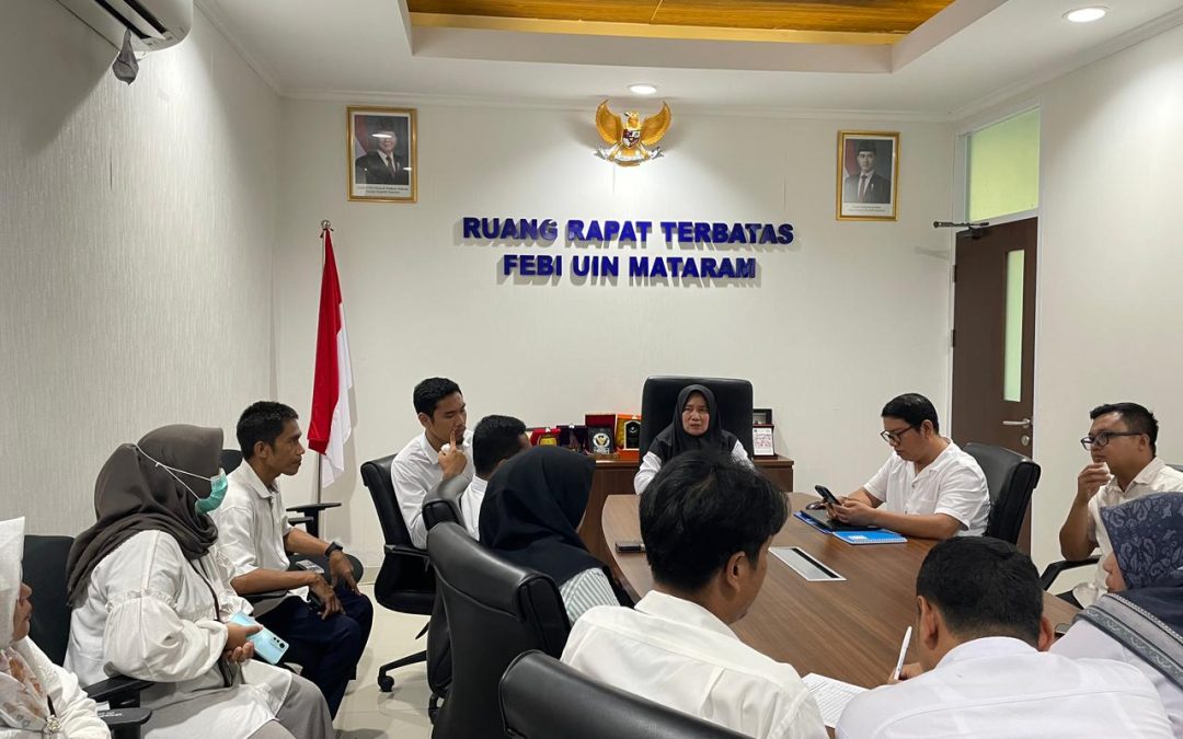 Rapat Koordinasi Perdana Dekan FEBI Prof. Dr. Baiq EL Badriati, M.E.I: Teguhkan Kembali Prioritas Layanan Akademik dan Umum
