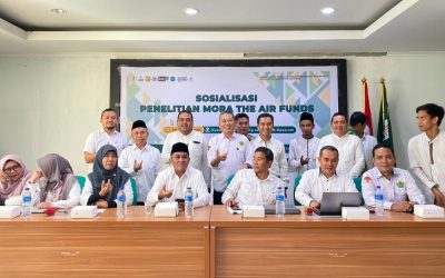 BANGKITKAN SPIRIT PENELITIAN, LP2M UIN MATARAM LUNCURKANSOSIALISASIMoRA The Air Funds
