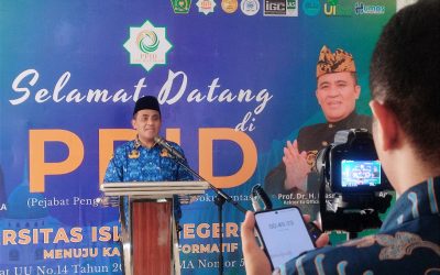ATASAN LANGSUNG PPID UIN MATARAM, PROF. DR. H. MASNUN TAHIR, M.AG., TEGUHKAN KOMITMEN TRANSPARANSI MENUJU KAMPUS INFORMATIF