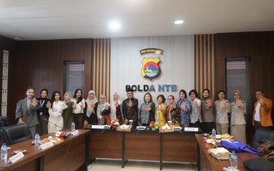 REKTOR UIN MATARAM HADIRI DISKUSI KOLABORASI UNTUK PERLINDUNGAN PEREMPUAN DAN ANAK DI POLDA NTB