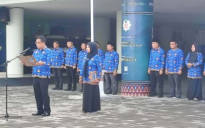 PAHLAWANKU TELADANKU: UIN MATARAM KOBARKAN SEMANGAT JUANG LEWAT UPACARA HARI PAHLAWAN 2025