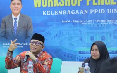SESDIRJEN PENDIS PUJI LOMPATAN PPID UIN MATARAM: BARU LAHIR TAHUN, LANGSUNG JADI KOMPETITOR NASIONAL DALAM KETERBUKAAN INFORMASI PUBLIK