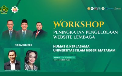 HUMAS UIN MATARAM GELAR WORKSHOP PENGELOLAAN WEBSITE LEMBAGA: REKTOR TEGASKAN PENTINGNYA BRANDING UNIVERSITY