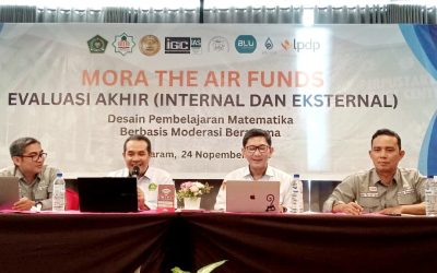 MORA THE AIR FUNDS: LP2M UIN MATARAM GELAR EVALUASI AKHIR TAHUN PERTAMA PENELITIAN TIM TADRIS MATEMATIKA