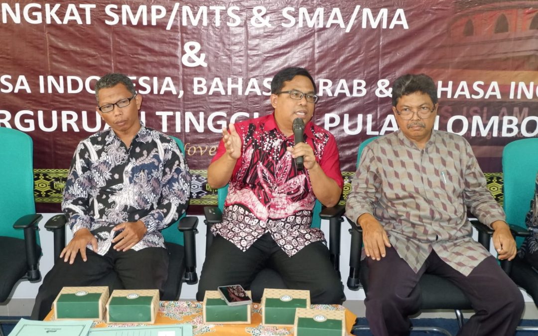 17 SMP/MTS, SMA/MA DAN PERGURUAN TINGGI  SE PULAU LOMBOK BERSAING KETAT DALAM FESTIVAL BAHASA KE  7 -2025  UPT. PENGEMBANGAN BAHASA UNIVERSITAS ISLAM NEGERI MATARAM
