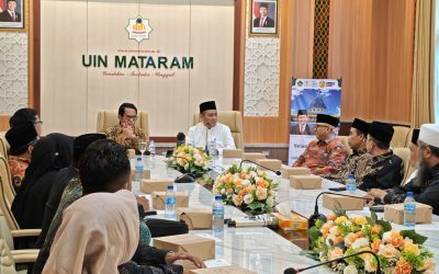 REKTOR UIN MATARAM TEGASKAN SPIRIT KOLABORASI NASIONAL: SAMBUT KUNJUNGAN SEKJEN DAN SESDIRJEN PENDIS KEMENAG RI DENGAN OPTIMISME MENUJU KAMPUS BERKELAS DUNIA