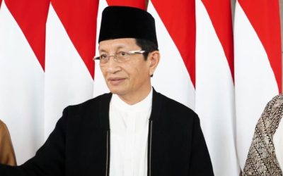 MENAG RI PROF.DR.KH NASARUDDIN UMAR TERIMA UNDANGAN KHUSUS LIGA DUNIA ISLAM, UIN MATARAM BERI APRESIASI