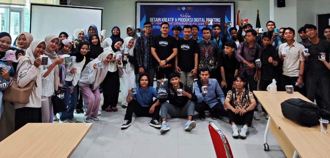 Workshop Desain Kreatif dan Produksi Digital Printing: Mahasiswa UIN Mataram Belajar Desain Sekaligus Produksi Langsung