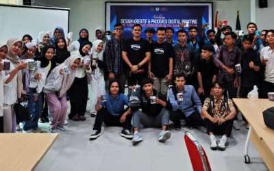 Workshop Desain Kreatif dan Produksi Digital Printing: Mahasiswa UIN Mataram Belajar Desain Sekaligus Produksi Langsung