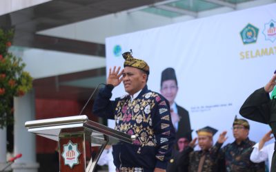MERAWAT SEMESTA DENGAN CINTA: UIN MATARAM PERINGATI HARI GURU NASIONAL SECARA KHIDMAT