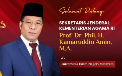 SEKJEN KEMENTERIAN AGAMA APRESIASI KEKOMPAKAN ASN DAN REKTOR PTS DALAM SILATURAHMI DAN RAPAT KOORDINASI DI UIN MATARAM
