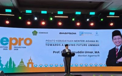 MENAG TEGASKAN INDONESIA SEBAGAI INDUK PERADABAN DALAM PIDATO KEBUDAYAAN REPRO BMBPSDM