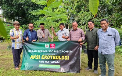 REKTOR UIN MATARAM GANDENG KOMUNITAS TIONGHOA NTB PERKUAT GERAKAN EKOTEOLOGI DAN PENGHIJAUAN KAMPUS