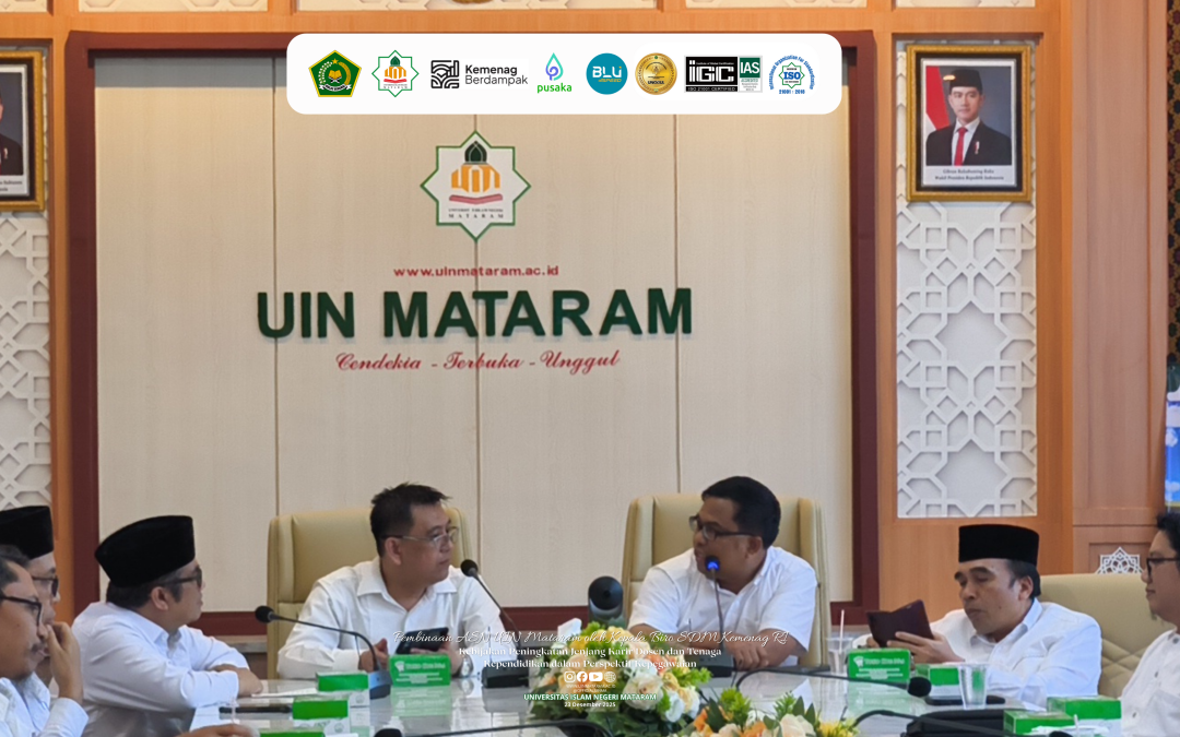 Kepala Biro SDM Kemenag RI Berikan Pembinaan di UIN Mataram