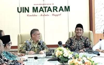 REKTOR UIN MATARAM APRESIASI DAN BANGGA ATAS KUNJUNGAN INSPEKTUR JENDERAL KEMENAG RI, PERTEGAS KOMITMEN REFORMASI BIROKRASI DAN INTEGRITAS KAMPUS