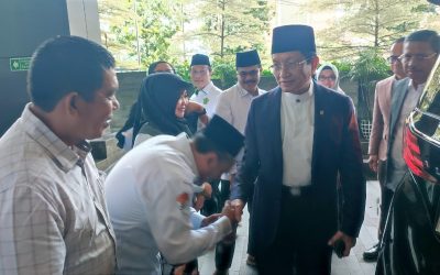 REKTOR UIN MATARAM APRESIASI PIDATO KEBUDAYAAN MENAG: MODERASI BERAGAMA BERAKAR DARI PERADABAN NUSANTARA