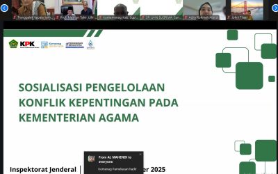 KEMENAG PERKUAT INTEGRITAS ASN LEWAT SOSIALISASI PENGELOLAAN KONFLIK KEPENTINGAN; REKTOR UIN MATARAM NYATAKAN DUKUNGAN PENUH