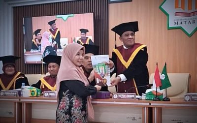 BAIQ IDAYATUL AINI RAIH GELAR DOKTOR MELALUI DISERTASI “INDEKS KEPUASAN PERNIKAHAN DAN DETERMINASI FAKTOR-FAKTOR DEMOGRAFIS BERPENGARUH PADA KELUARGA MUSLIM DI NUSA TENGGARA BARAT”