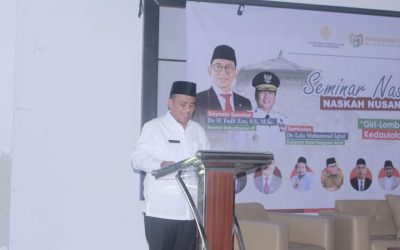 REKTOR UIN MATARAM DUKUNG PENUH PEMAJUAN KEBUDAYAAN.