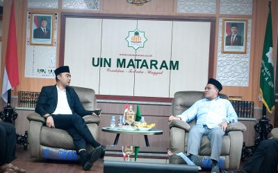 REKTOR UIN MATARAM TEGASKAN KOMITMEN PENGUATAN PTKIS SAAT DAMPINGI STAFSUS MENTERI AGAMA RI DI FORUM KOPERTAIS XIV