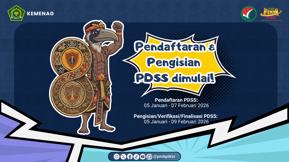 PDSS PMB PTKIN 2026 Resmi Dibuka! Ini Petunjuk Teknis Pengisiannya
