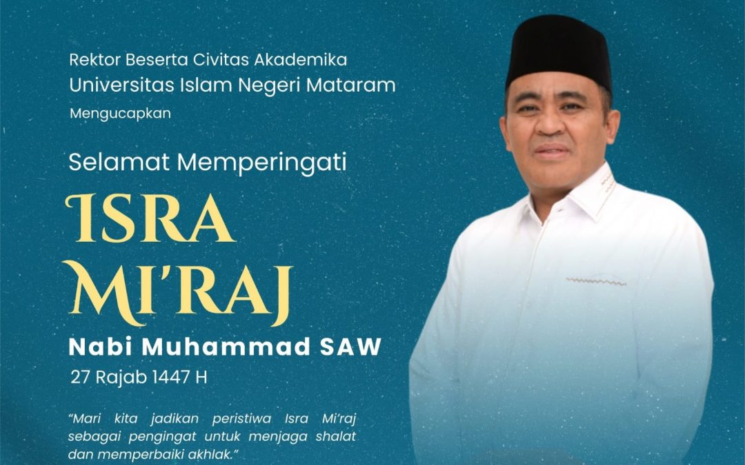 SPIRIT ISRA MIKRAJ 2026: REKTOR PROF. DR. TGH. MASNUN TAHIR DORONG INTEGRASI IMAN, ILMU, DAN PERADABAN