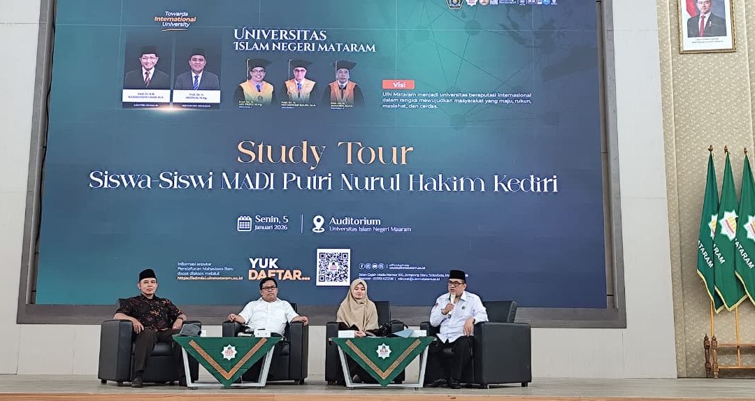 UIN MATARAM TERIMA KUNJUNGAN STUDY TOUR MA DAKWAH ISLAMIYAH PUTRI NURUL HAKIM KEDIRI