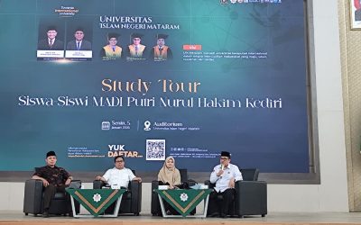UIN MATARAM TERIMA KUNJUNGAN STUDY TOUR MA DAKWAH ISLAMIYAH PUTRI NURUL HAKIM KEDIRI