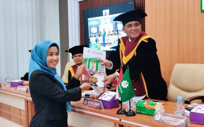 REKTOR UIN MATARAM PROF. DR. H. MASNUN TAHIR PIMPIN SIDANG PROMOSI DOKTOR, SEMATKAN GELAR DOKTOR PAI KE-100 HARI INI