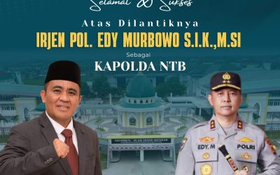 REKTOR UIN MATARAM PROF. DR. TGH. MASNUN TAHIR SAMBUT KAPOLDA NTB BARU, SIAP PERKUAT SINERGI UNTUK KEAMANAN DAERAH