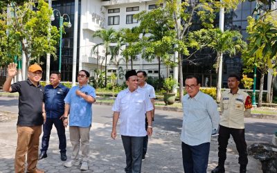 PASTIKAN KESIAPAN HAB KEMENAG KE-80, REKTOR TINJAU LANGSUNG UNIT DAN FASILITAS KAMPUS