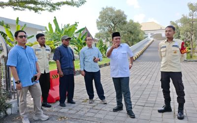 SAMBUT HAB KEMENAG KE-80, REKTOR TINJAU KESIAPAN LOKASI DAN INFRASTRUKTUR KAMPUS