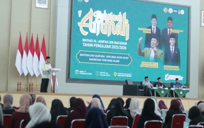 MUHADARAH ‘AMMAH MA’HAD AL-JAMI’AH UIN MATARAM ANGKAT ISU EKOTEOLOGI, DUKUNG GERAKAN HIJAU KEMENAG