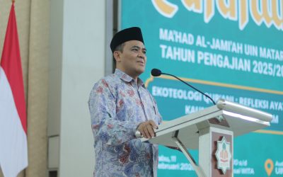 REKTOR UIN MATARAM BUKA MUHADARAH ‘AMMAH, DORONG PENGUATAN PERAN MA’HAD PTKIN DAN EKOTEOLOGI