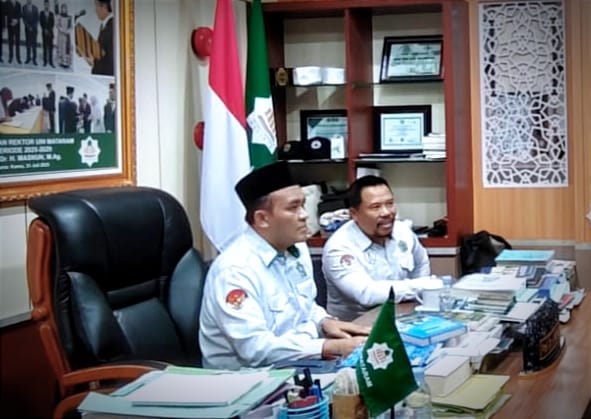 KETUA FORUM REKTOR RESPONS ARAHAN MENTERI AGAMA: PROF. MASNUN GERAK CEPAT KOORDINASI BERSAMA SEKJEN KOMDIGI RI : UIN MATARAM SIAP JADI TUAN RUMAH PENGUATAN KEHUMASAN NASIONAL 2026