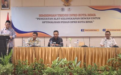 REKTOR UIN MATARAM RESMI BUKA BIMTEK DPRD KOTA BIMA, DORONG OPTIMALISASI PERAN AKD