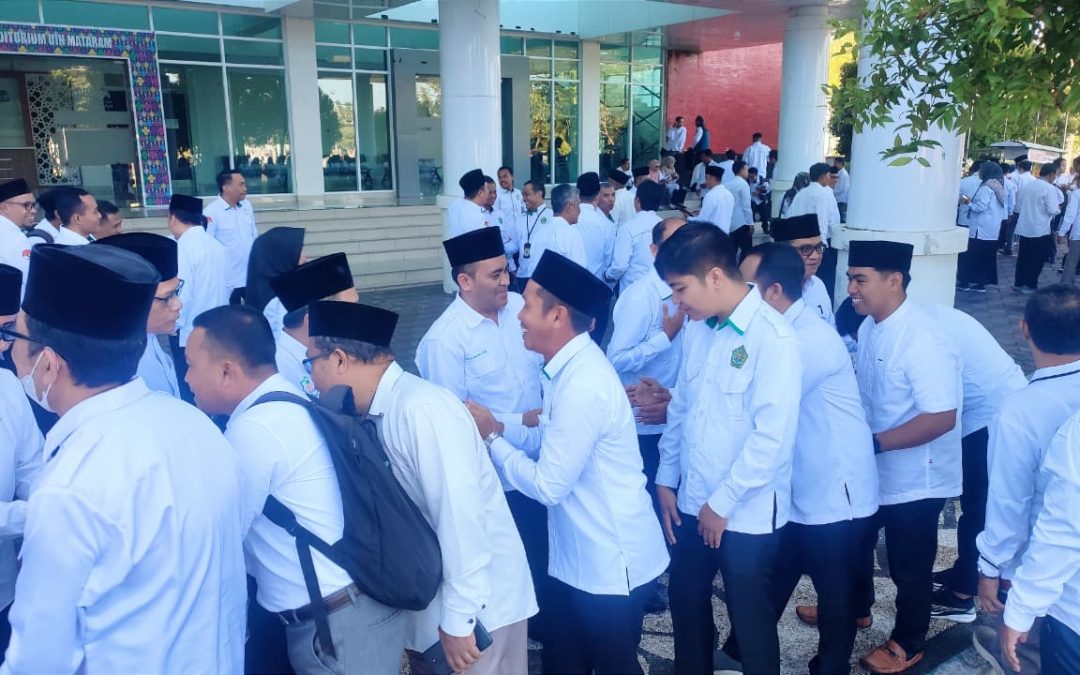 SPIRIT IDULFITRI DAN HALAL BIHALAL JADI ENERGI BARU: REKTOR UIN MATARAM DORONG SEMANGAT KERJA PRODUKTIF