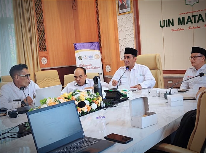MENUJU KAMPUS INFORMATIF: PPID UIN MATARAM PERKUAT STRATEGI HADAPI MONEV NASIONAL