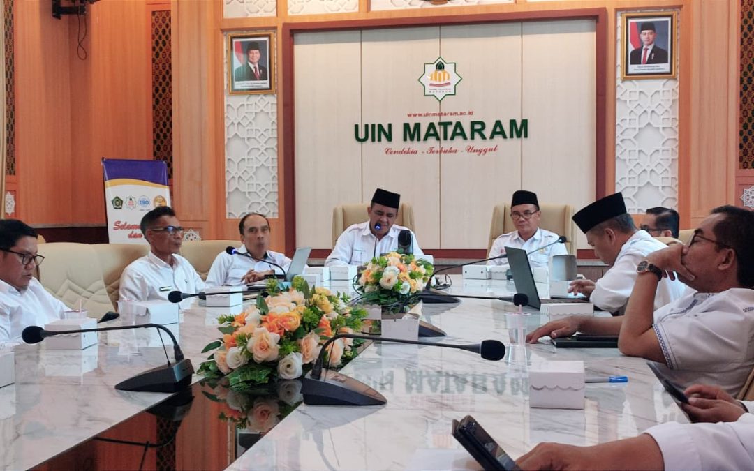 REKTOR UIN MATARAM PIMPIN RAPAT KOORDINASI PPID: PERKUAT LANGKAH MENUJU KAMPUS INFORMATIF
