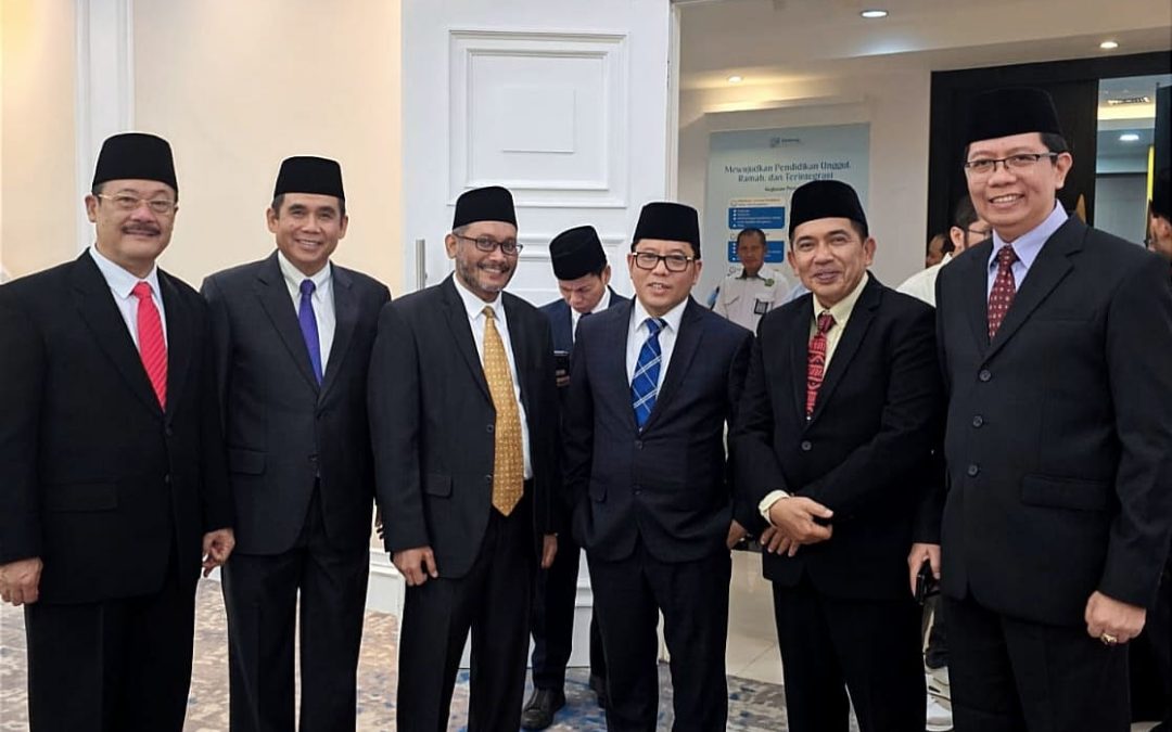 KETUA FORUM REKTOR PTKIN SAMPAIKAN SELAMAT ATAS PELANTIKAN LIMA REKTOR PTKI : TEGASKAN PENTINGNYA SINERGI TRANSFORMASI PENDIDIKAN TINGGI ISLAM