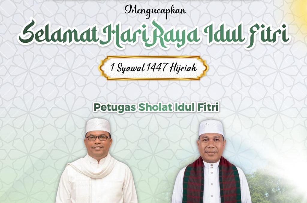 PEMDA Se-NTB GANDENG AKADEMISI UIN MATARAM, HADIRKAN KHUTBAH IDUL FITRI 1447 H YANG MENYEJUKKAN