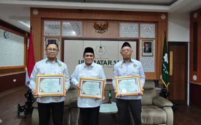 PERPUSTAKAAN UIN MATARAM RAIH PENGHARGAAN ENVIRONMENTAL, SOCIAL, GOVERNANCE (ESG) AWARDS 2026