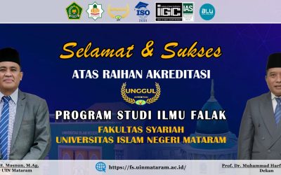 REKTOR PUJI LANGKAH MAJU FAKULTAS SYARIAH: PROGRAM STUDI ILMU FALAK BERHASIL RAIH AKREDITASI UNGGUL
