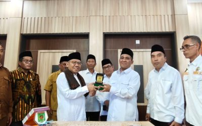 BUPATI LOMBOK UTARA SAMPAIKAN TERIMA KASIH KEPADA REKTOR: RATUSAN MAHASISWA LOMBOK UTARA KULIAH DENGAN BEASISWA DI UIN MATARAM”